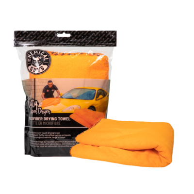 Chemical Guys Fatty Super Dryer Microfiber Drying Towel, Orange 25" X 34"