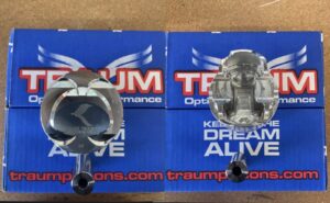 Traum pistons for Elantra N, Veloster N, and Kona N